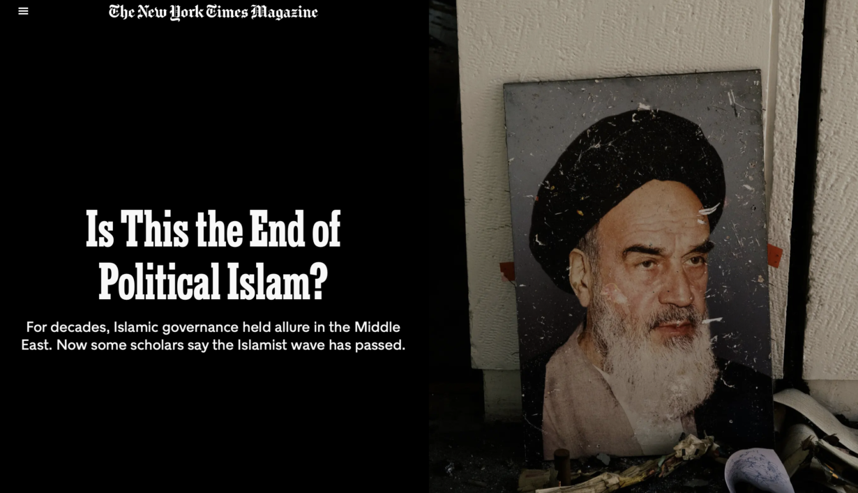Is This the End of Political Islam?